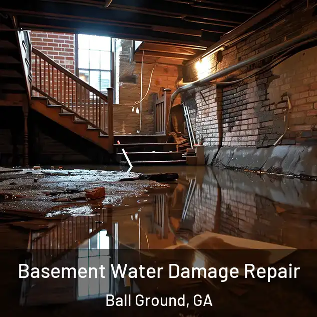  Basement Water Damage Repair Ball Ground, GA